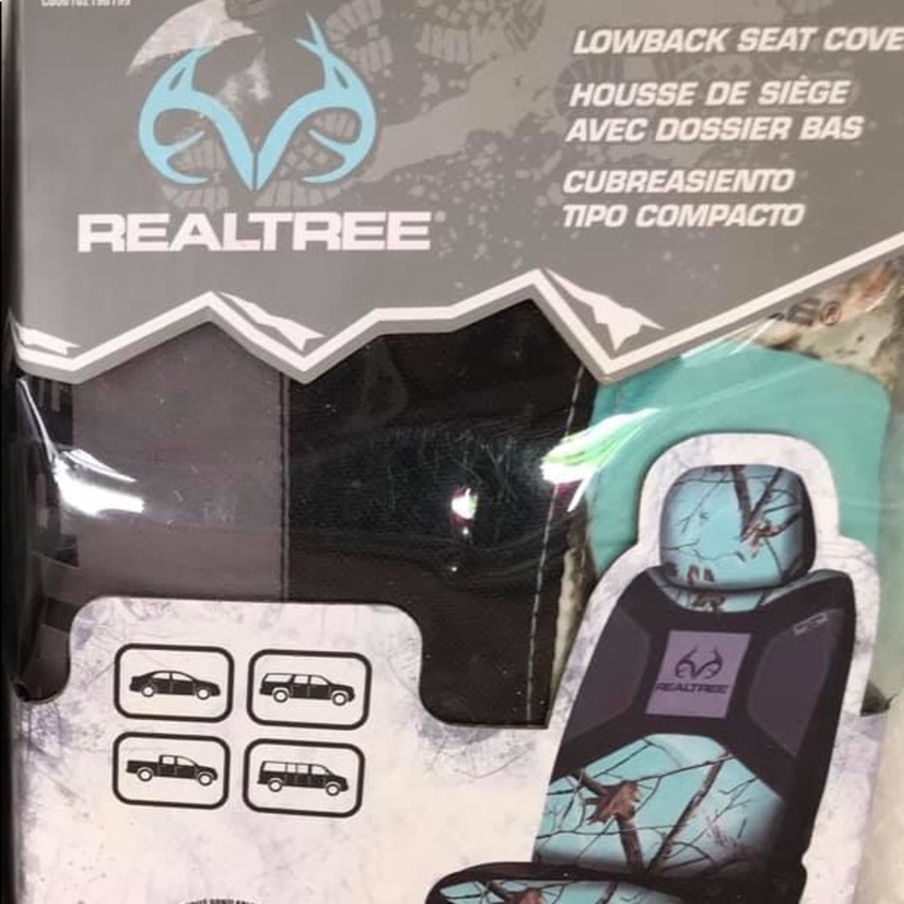Two Real Tree Seat Covers